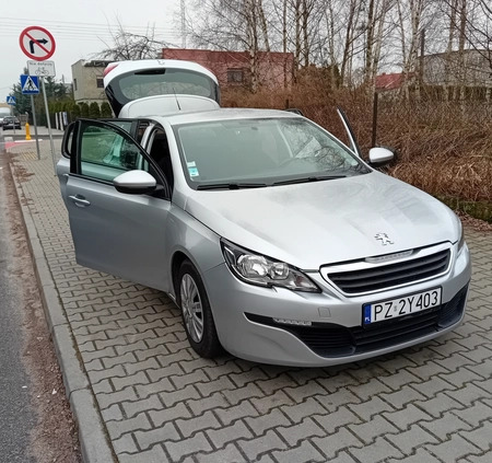 Peugeot 308 cena 26999 przebieg: 165000, rok produkcji 2013 z Luboń małe 352